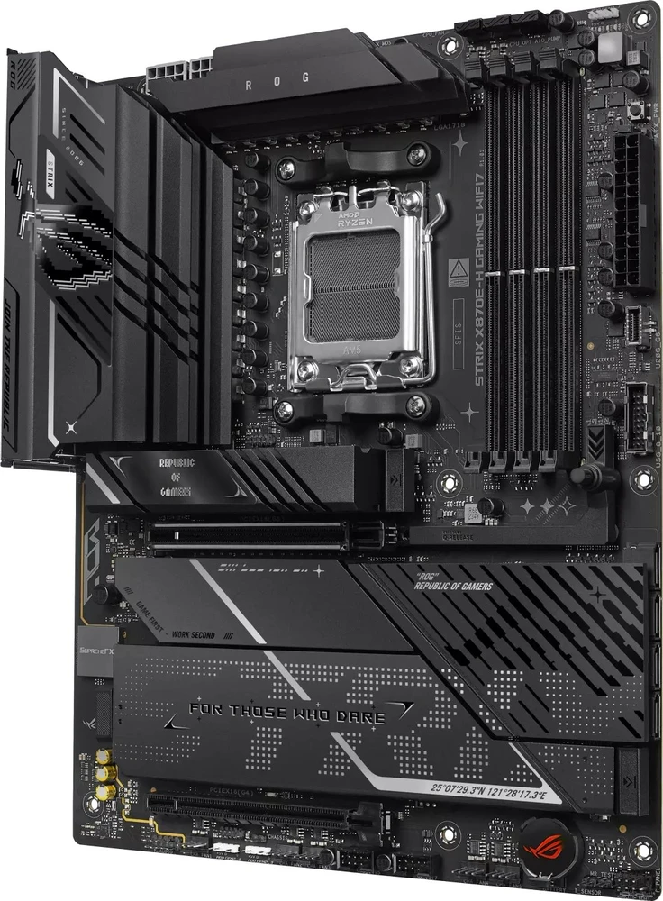 Pagrindinė plokštė ASUS ROG STRIX X870E-H GAMING WIFI7
