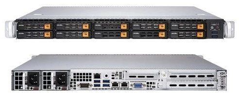„Asus Rack“ platforma (1U) RS501A-E12-RS12U AMD Epyc 9005/9004 (12x NVMe/SATA HS, 2xM.2, 2x1Gbe, IPMI, 1+1 1600W)