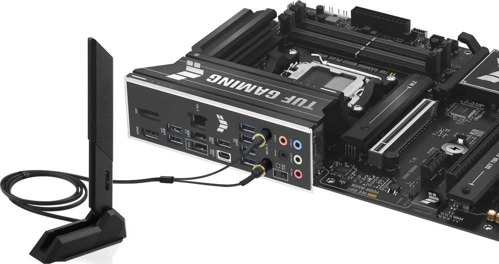 Pagrindinė plokštė ASUS TUF GAMING B850-PLUS WIFI AMD B850 Socket AM5 ATX