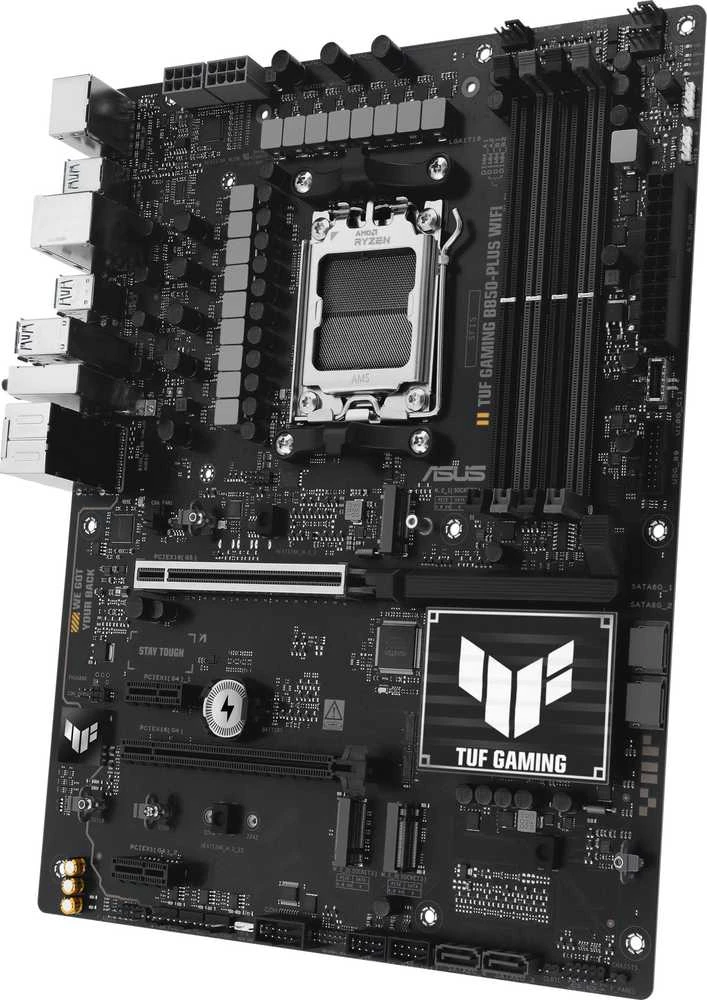 Pagrindinė plokštė ASUS TUF GAMING B850-PLUS WIFI AMD B850 Socket AM5 ATX