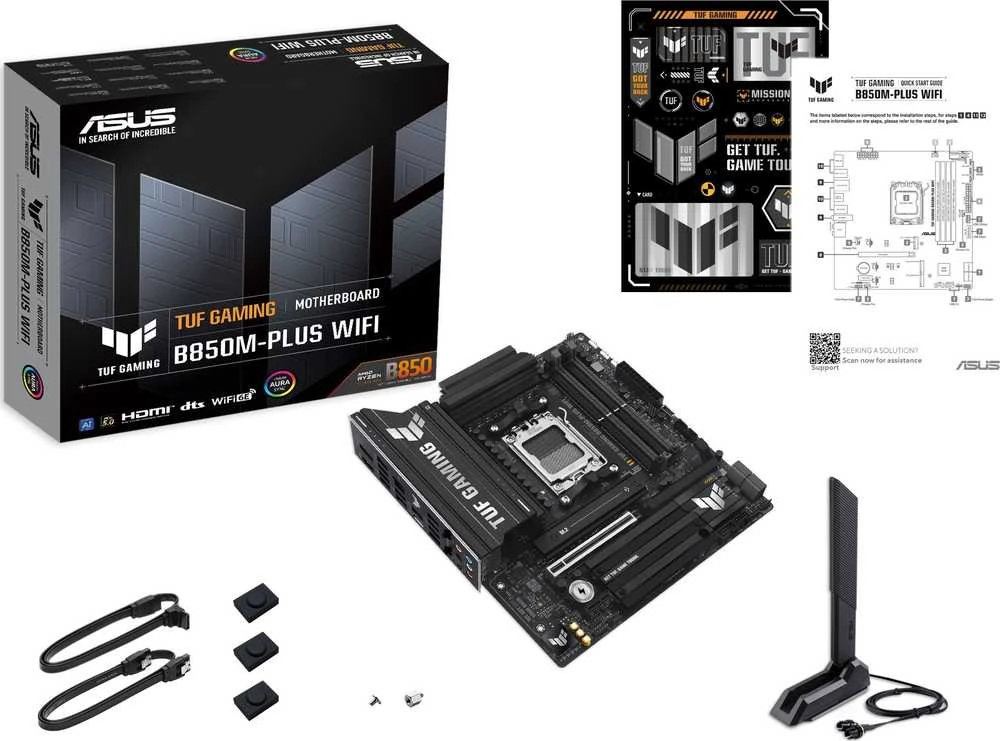 Pagrindinė plokštė ASUS TUF GAMING B850M-PLUS WIFI
