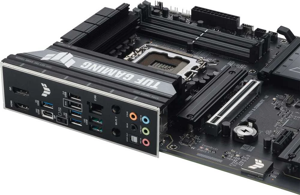 ASUS TUF GAMING B860-PLUS WIFI Intel B860 LGA 1851 (Socket V1) ATX pagrindinė plokštė