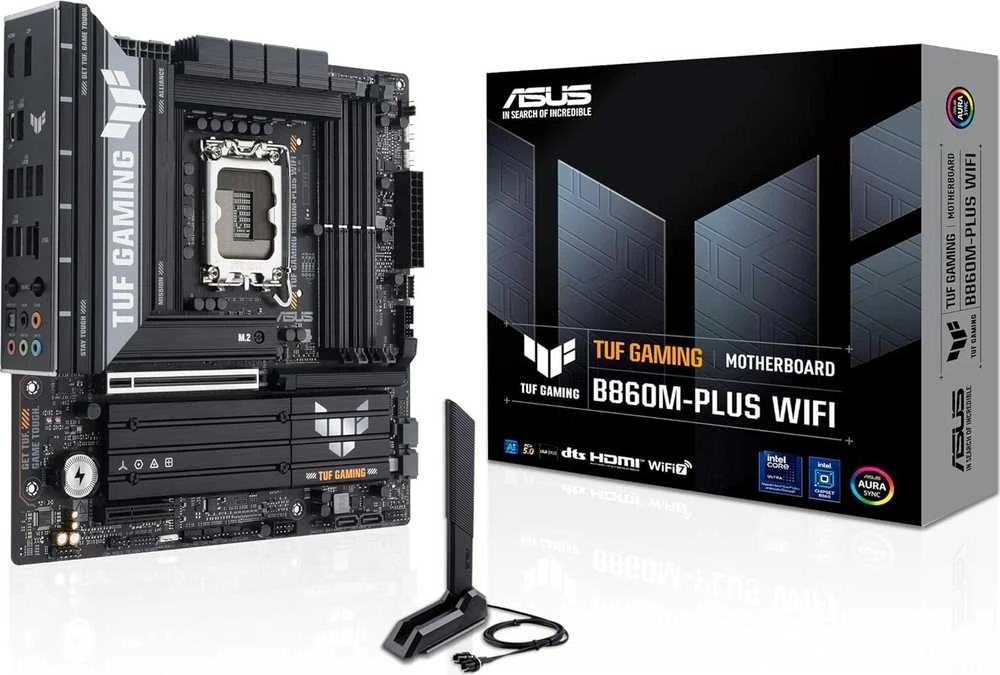 Pagrindinė plokštė ASUS TUF GAMING B860M-PLUS WIFI