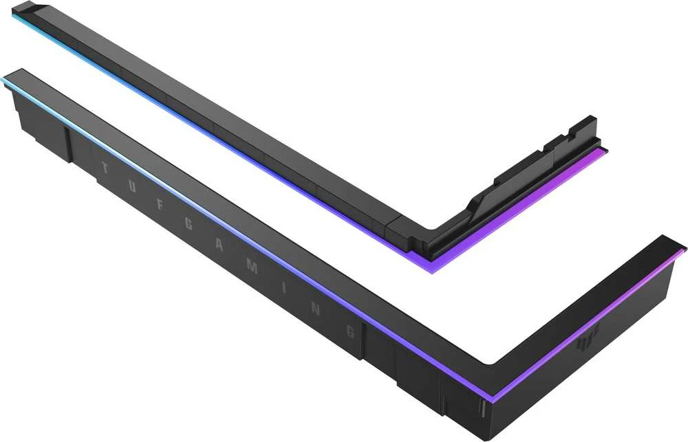 ASUS TUF GAMING GT502 Horizon ARGB apšvietimo komplektas Juodas Midi Tower RGB apšvietimo stiprinimo komplektas