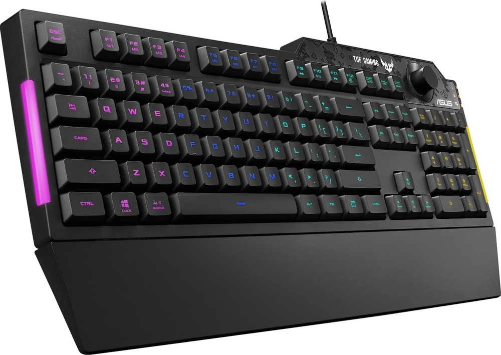 Klaviatūra Asus TUF Gaming K1 (90MP01X0-BKUA00)