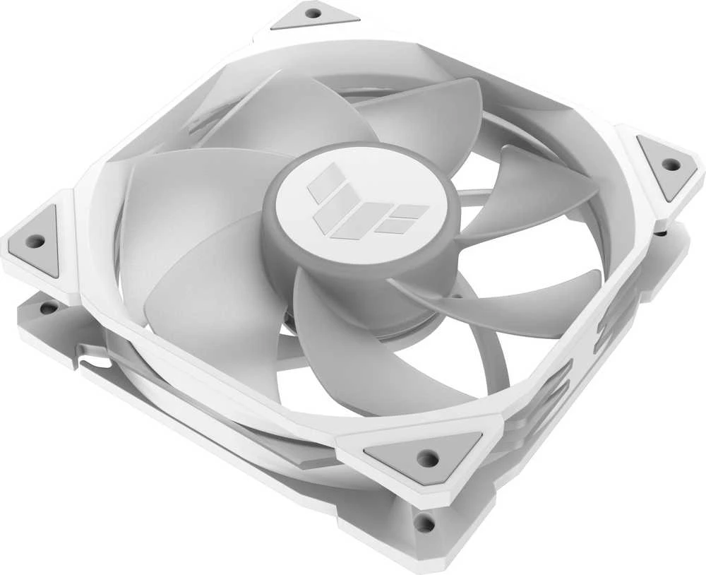ASUS TUF GAMING TR120 ARGB REVERSE 1-pack Baltas Kompiuterio dėklas Oro vėsintuvas 12 cm