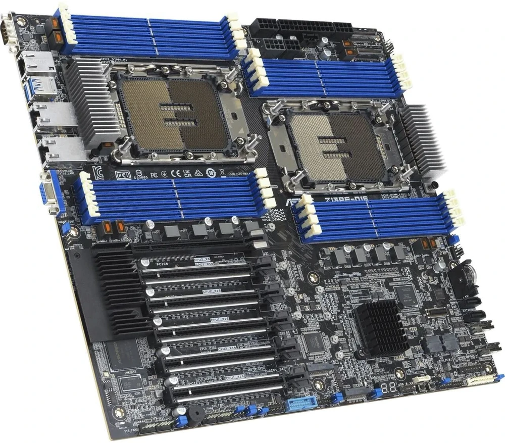 Pagrindinė plokštė ASUS Z13PE-D16/ASMB11 E-ATX 2x LGA 4677 DDR5 2x10G