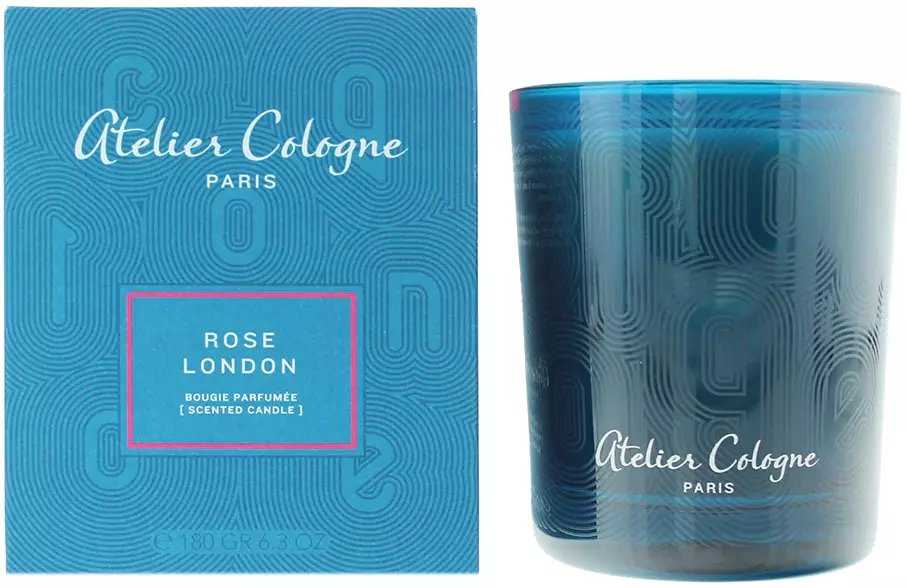 Atelier Cologne Rose London Rose kvapioji žvakė, 180 g