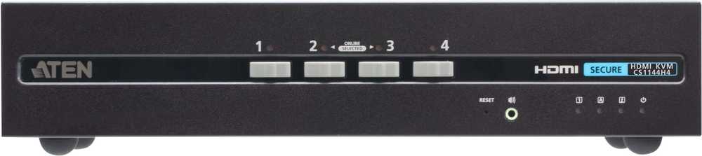 Aten CS1144H4-AT-G 4P USB HDMI dvigubas ekranas