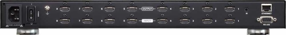Aten 8 x 8 True 4K HDMI Matrix Switch