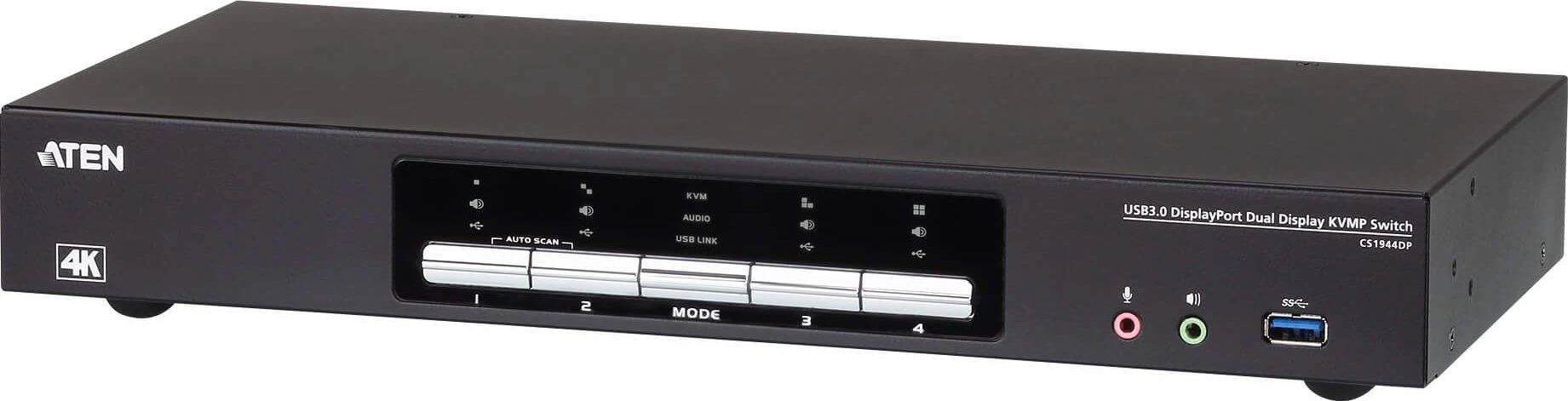 SECOMP ATEN CS1944DP 4-Port USB 3.0 4K DP KVM 14016987
