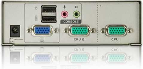 Aten ATEN CS72U jungiklis 2 USB prievadas KVM Audio - 14016313
