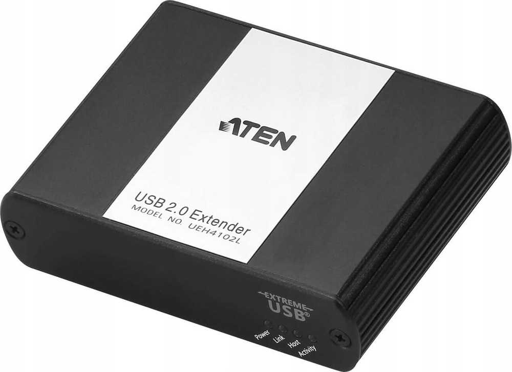 Maršrutizatorius Aten UEH4102 4 prievadų USB 2.0 CAT5 prailginimo kabelis per LAN