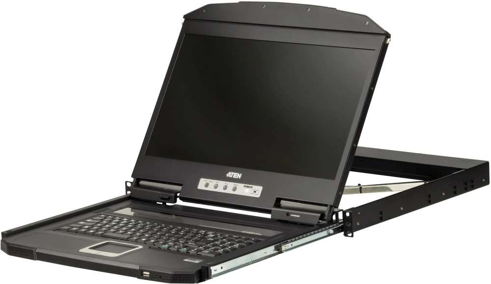 Valiklis Aten ATEN CL3700NW KVM komutatorius Juodas Rack montavimo parinktys