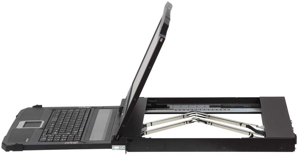 Aten ATEN CL3800NW konsola rackowa 47 cm (18.5'') 1920 x 1080 px Metal, Plastik Juodas