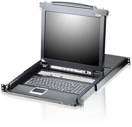 Valiklis Przełącznik Aten ATEN CL5708N przełącznik KVM Możliwości montowania w stelażu Juodas