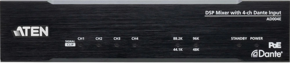 Aten DSP Mixer with 4-ch Dante Input (AD004E-AT)