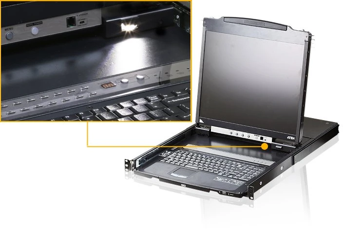 Valiklis Serwer Aten Dualrail+ Dual Console 19'' SCA