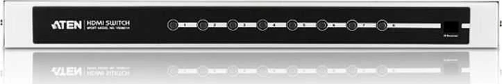 Aten 8 prievadų HDMI komutatorius, priekinis skydelis