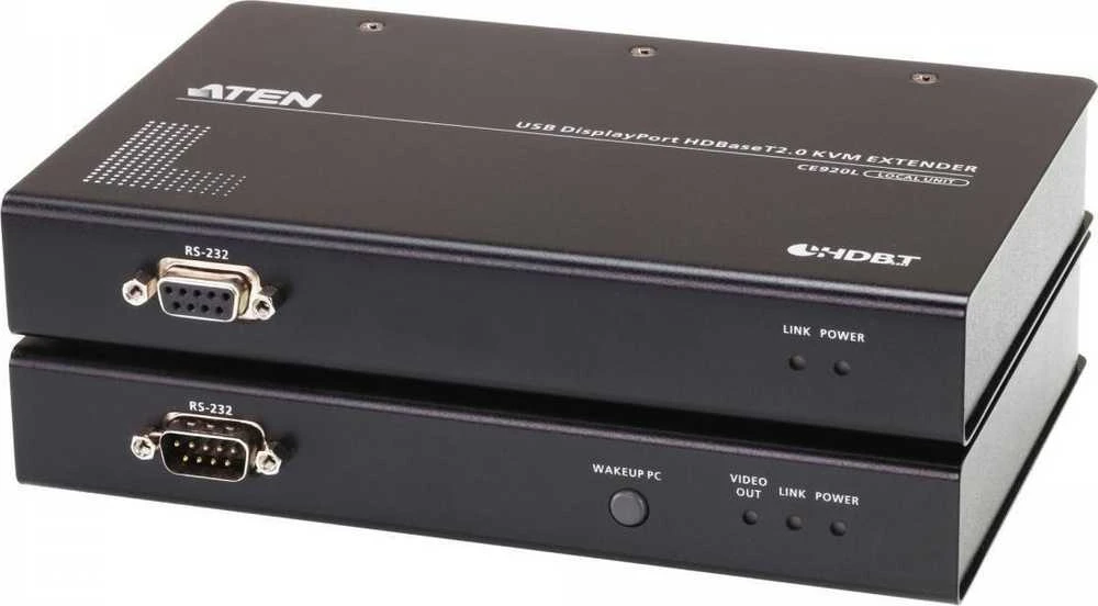 Aten CE920 USB DisplayPort HDBaseT2.0 KVM ilgintuvas, 4K@100m be Ethernet prievado | Aten | KVM ilgintuvai | CE920 USB DisplayPort HDBaseT2.0