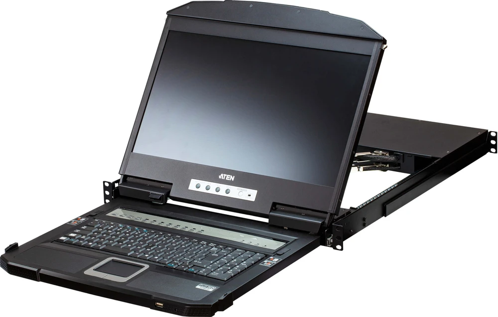 Aten Konsolė rackowa CL3884NW 47 cm (18.5'') 1920 x 1080 px Metal Juodas 1U (CL3884NW-ATA-GG)