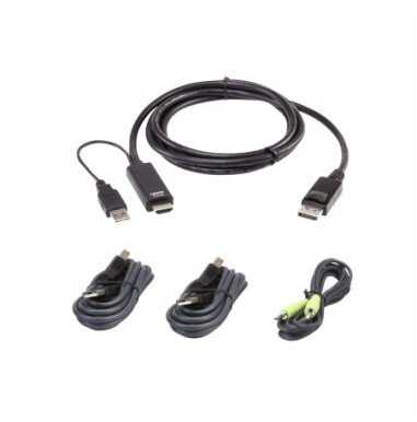 Aten 2L-7D02UHDPX4 universalus kabelių rinkinys