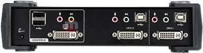 Aten Switch USB DVI/Audio KVMP jungiklis CS-1762A