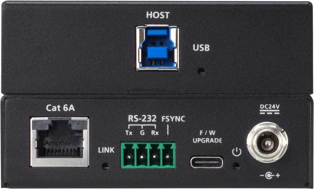 Przełącznik Aten ATEN UCE33100, 4-Port USB 3.2 Gen.1 Cat 6A Extender, bis zu 100m