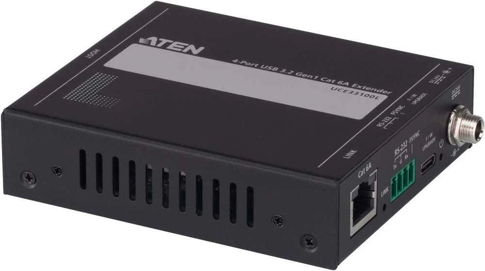 Przełącznik Aten ATEN UCE33100, 4-Port USB 3.2 Gen.1 Cat 6A Extender, bis zu 100m