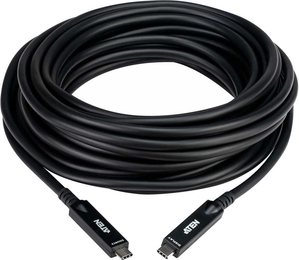 Kabelis USB Aten UE3410F-AT 10 m USB3.2 Gen2 Type-C Full Functional Aktywny Optyczny
