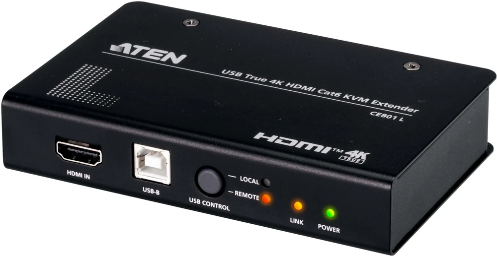 ATEN CE801 KVM Cat.6 konsolinis ilgintuvas USB HDMI True 4K 70 m atstumu (CE801)