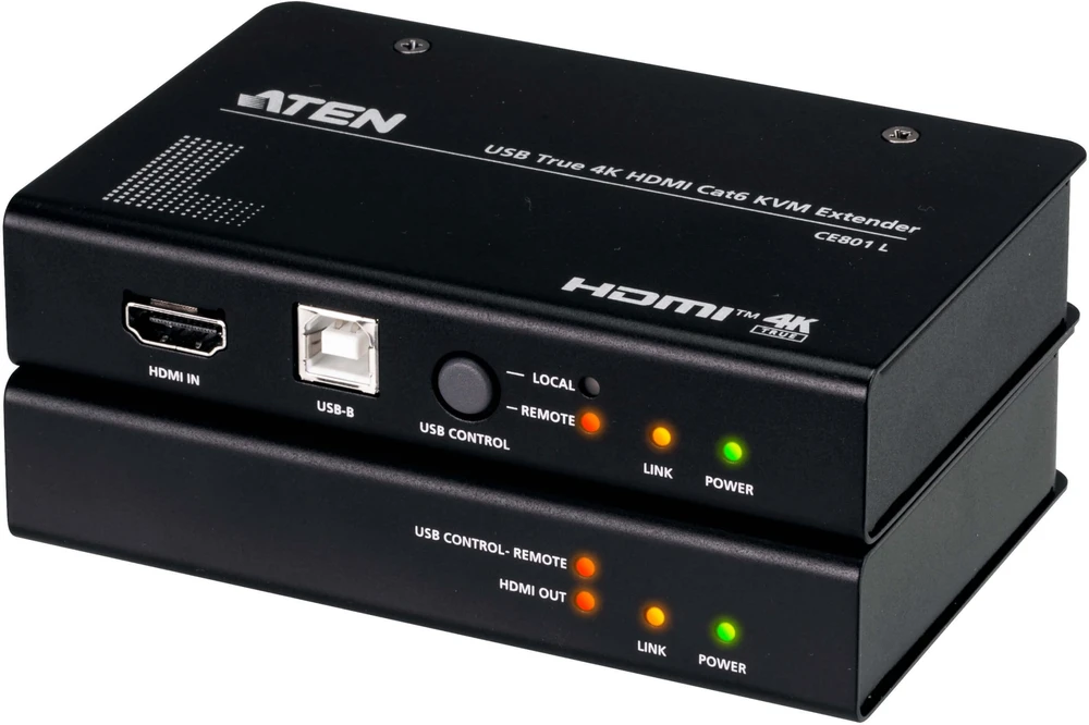 ATEN CE801 KVM Cat.6 konsolinis ilgintuvas USB HDMI True 4K 70 m atstumu (CE801)