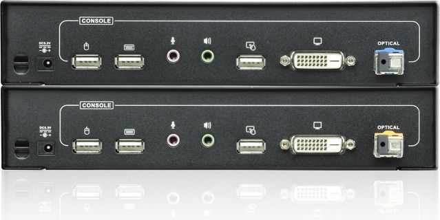 Aten | USB DVI Optical KVM Extender | CE680 | 1920 x 1200 at 600m