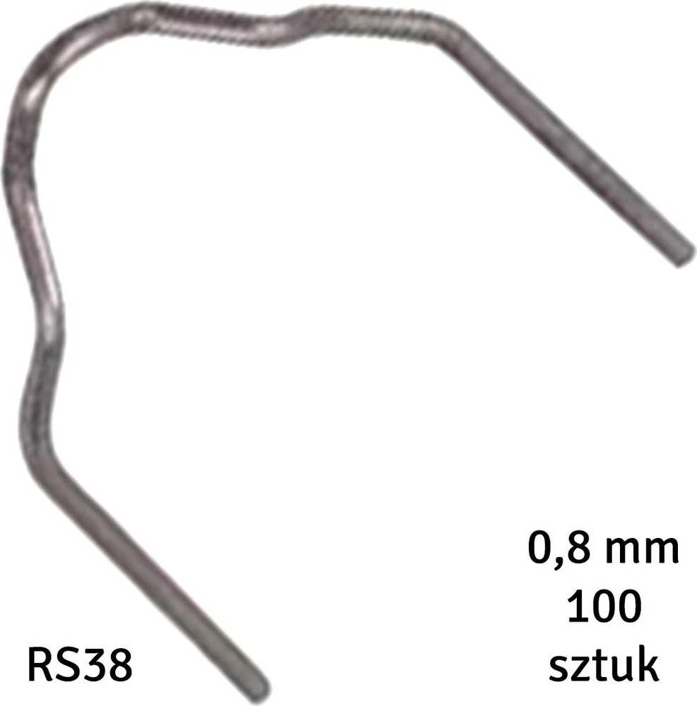 ATL Plastiko suvirinimui spaustukai 0.8mm 100vnt