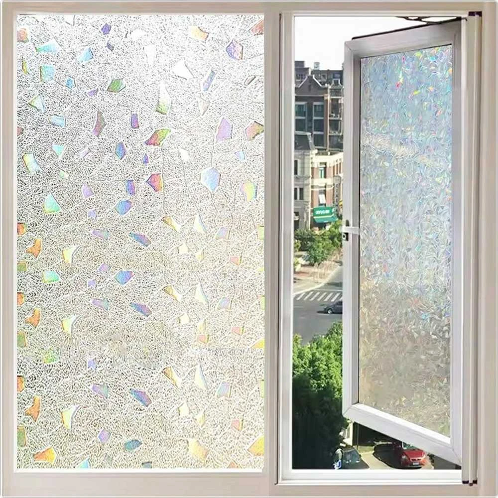 Grandininis pjūklas ATL Langų plevelė PVC, skaidri, 200x45 cm, kamienų raštas