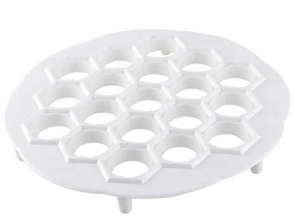 ATL Koldūnų forma, 19 angų, balta, 20 cm skersmens