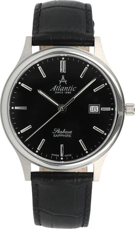 Laikrodis „Atlantic“ „Seabase 60343.41.61 Sapphire 50M“.