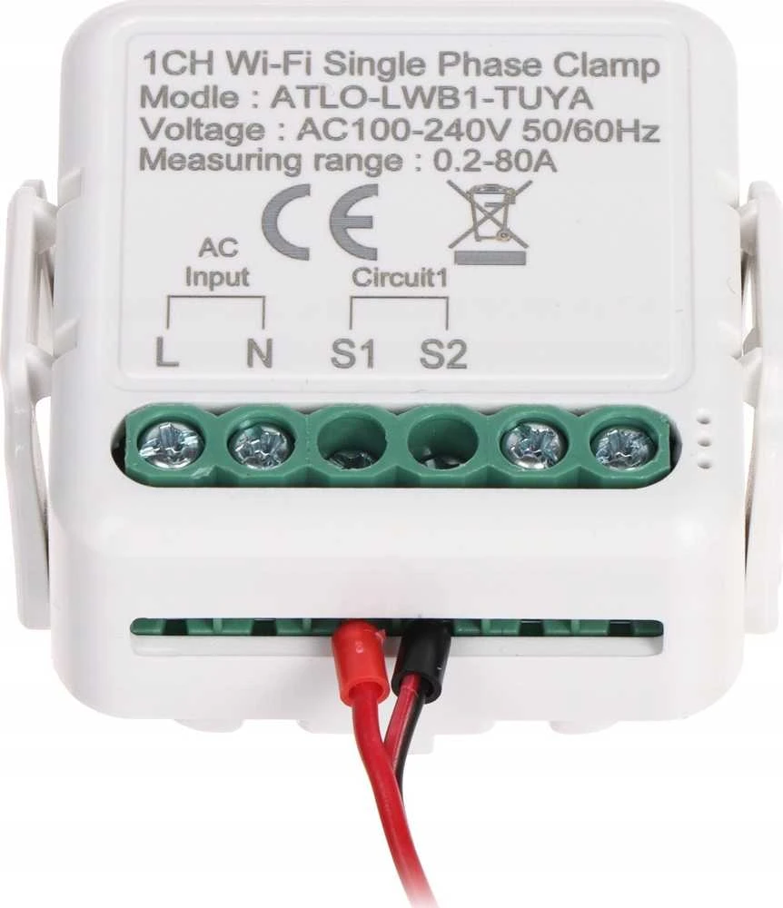 Atlo ELEKTROS MONITORIUS ATLO-LWB1-TUYA VIENFAZIS