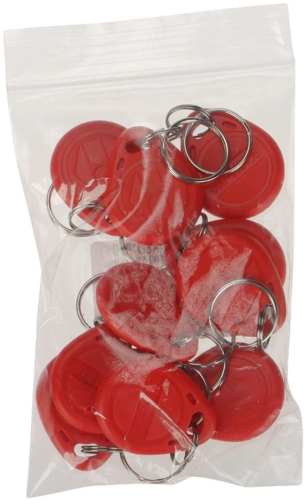 Opti PRIARTINIMO BRELOKAS RFID ATLO-K2ID/Raudonas*P10 ATLO