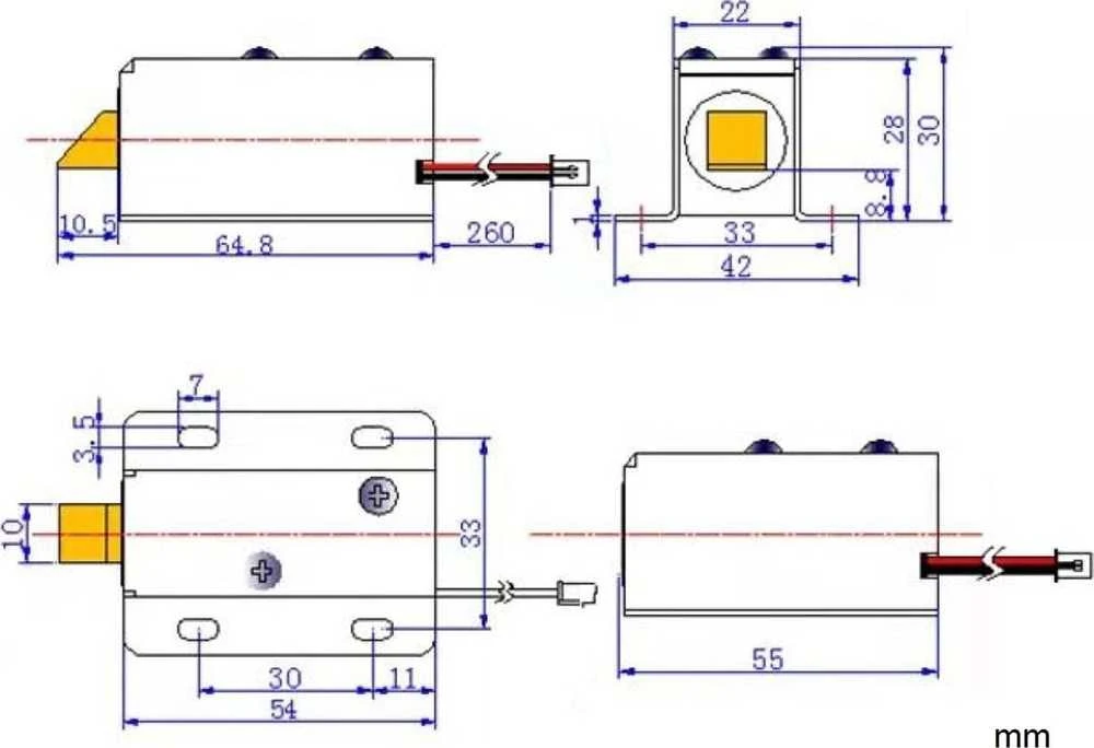 ELEKTROMAGNETINIS SPINTELĖS PAVIDALO KABLYS ATLO-DT-L08