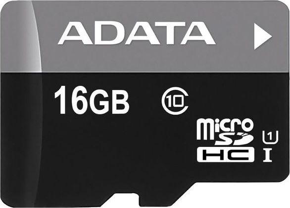 Atminties kortelė ADATA | Premier UHS-I | 16 GB | Micro SDHC | Flash atminties klasė 10 | SD adapter