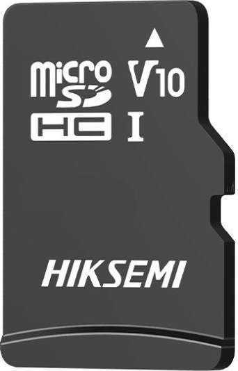 Hikvision HIKSEMI Micro SDHC kortelė 16GB, C10, UHS-I, (R:92MB/s, W:10MB/s) + adapteris