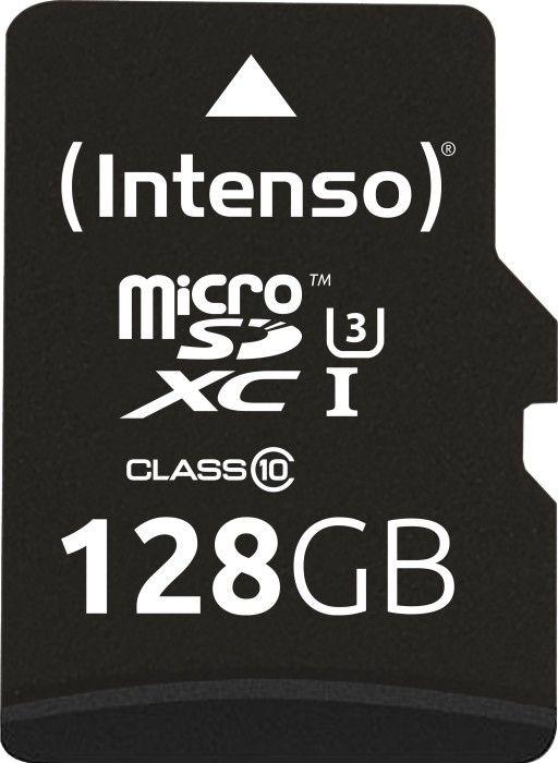 Atminties kortelė ATMINTIS Micro SDXC 128GB C10 SU ADAPTERIU 3433491 INTENSO