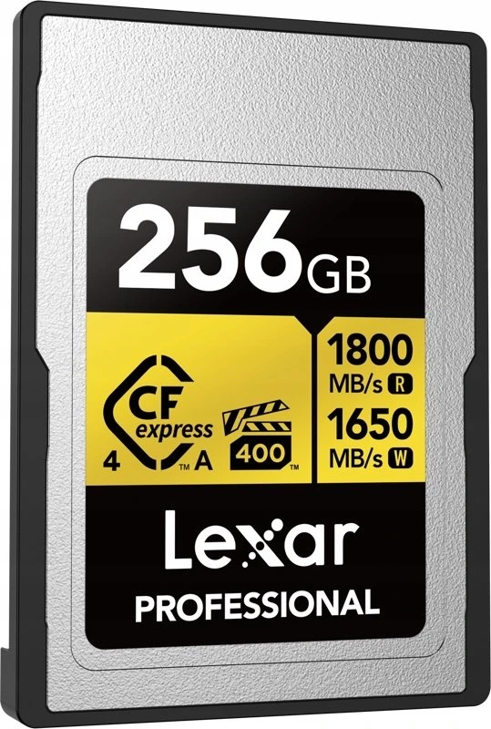 Lexar Lexar CFexpress 4.0 Pro Gold atminties kortelė, VPG400/IP68, R1800/W1650 (Type A) 256GB