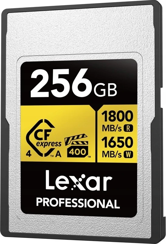 Lexar Lexar CFexpress 4.0 Pro Gold atminties kortelė, VPG400/IP68, R1800/W1650 (Type A) 256GB