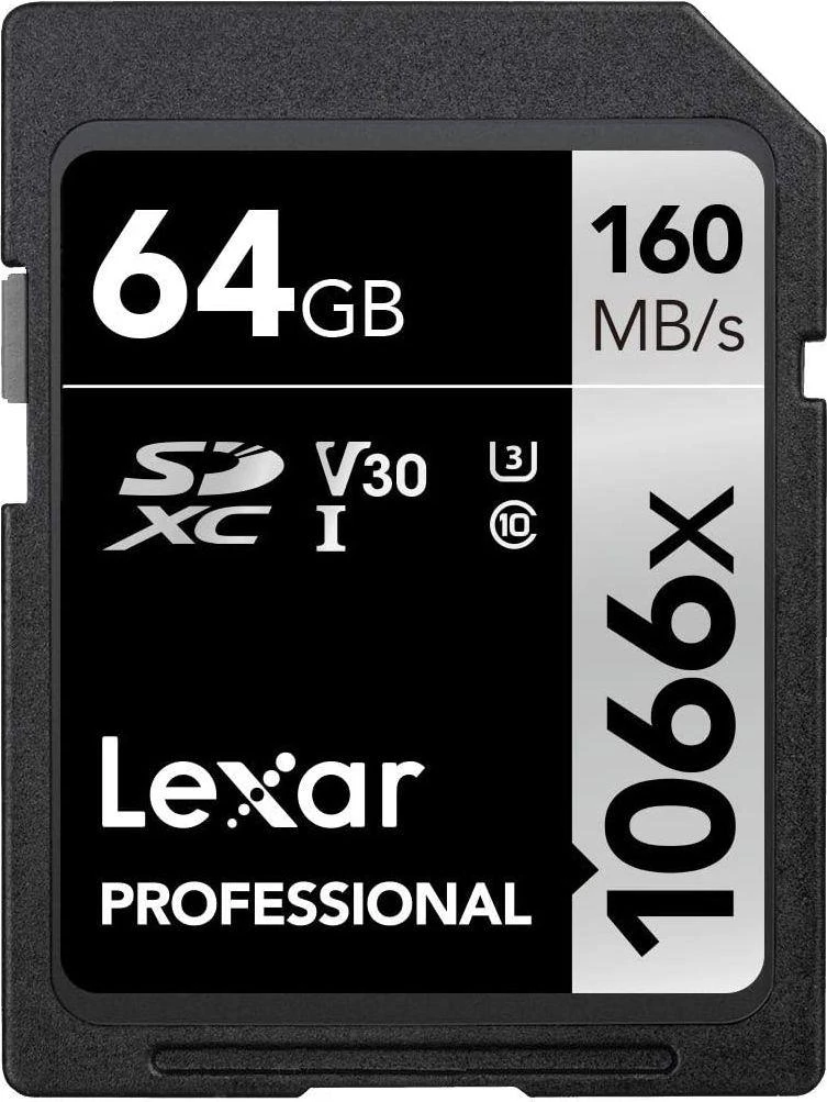 Atminties kortelė LEXAR PROFESSIONAL SDHC / SDXC 1667X UHS-II 64GB