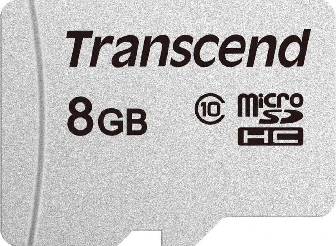 Transcend microSDHC 8GB atminties kortelė