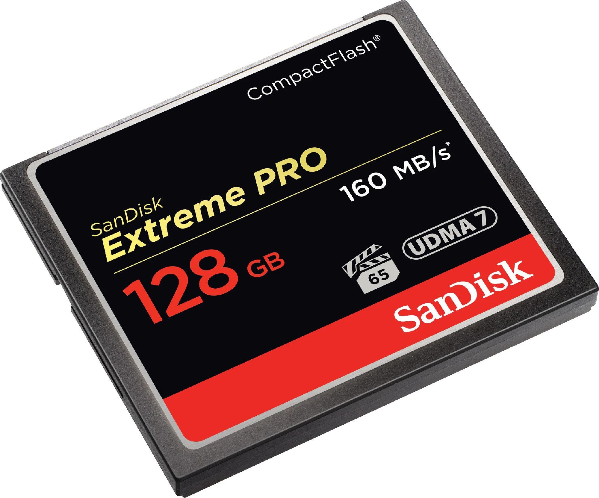 Sandisk Extreme Pro 128GB CompactFlash kortelė