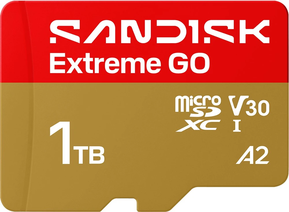 Atminties kortelė SanDisk Extreme GO 1 TB Micro SDXC UHS-I