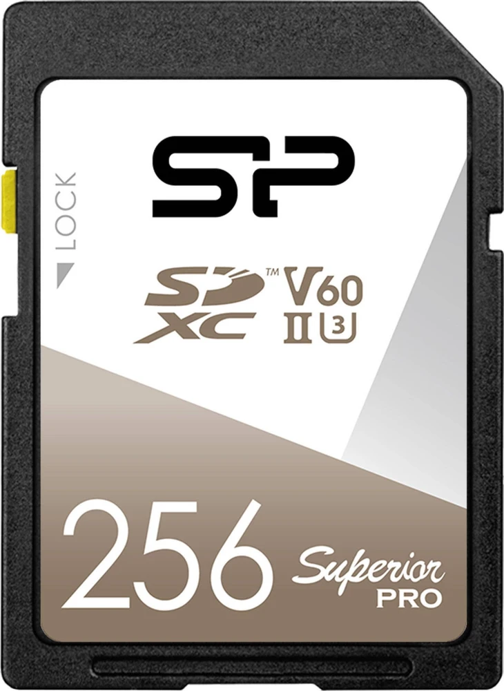 Silicon Power atminties kortelė SDXC 256GB Superior Pro UHS-II